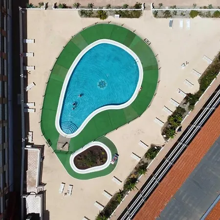 Estudio, Wifi, Piscina Y Playa Cercana Lägenhet